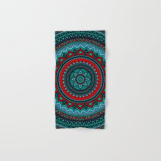 Hippie mandala 35 Hand & Bath Towel