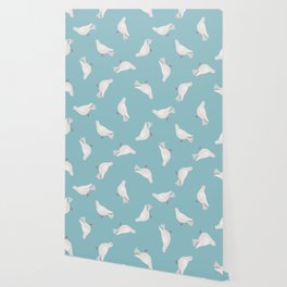 Doves Pattern Wallpaper