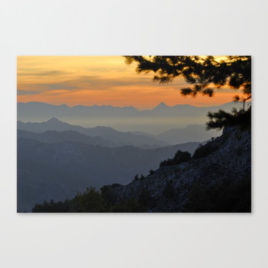 Mountains Canvas Print
