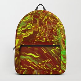Dreamy Clay Trippy Abstract Artwork Backpack