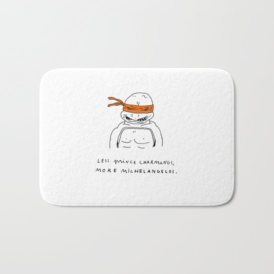 LESS IS MORE Bath Mat