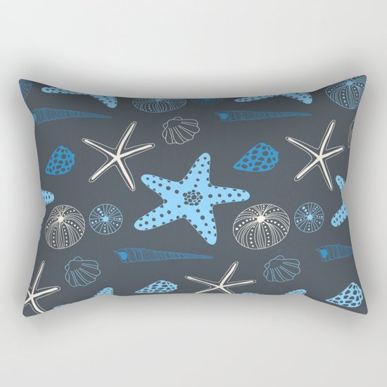Tropical underwater life Rectangular Pillow