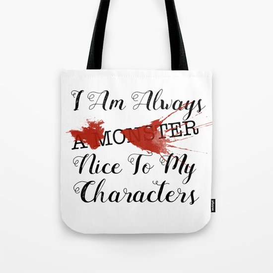 Monster Writer Tote Bag
