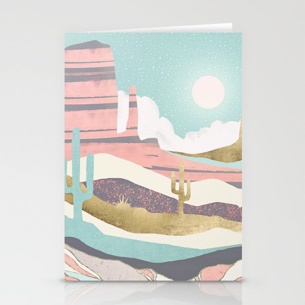 Desert Sun Stationery Cards