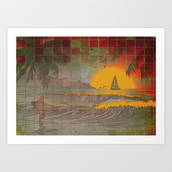 I'll Be Back Art Print