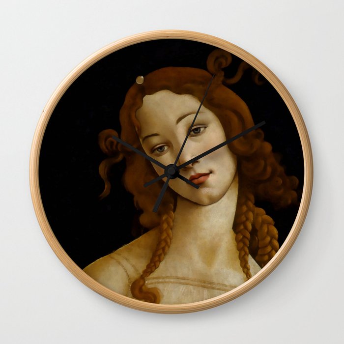Sandro Botticelli "Venus" (Sabauda Gallery, Turin) Wall Clock