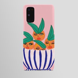 Sassy Oranges In A Bowl Android Case