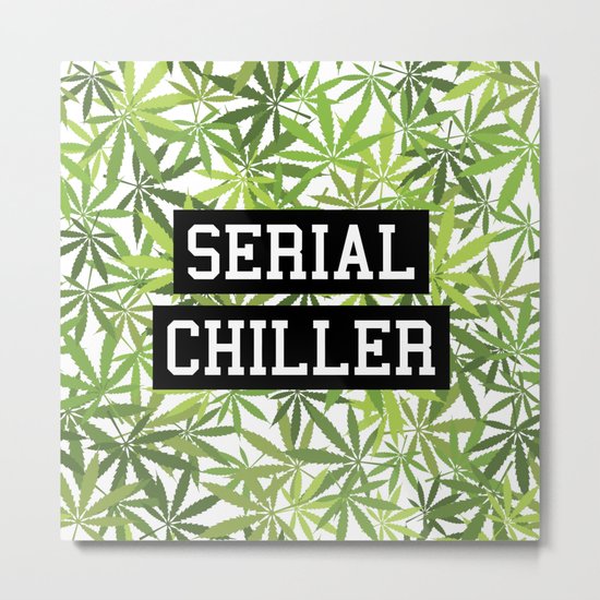 Serial Chiller Metal Print