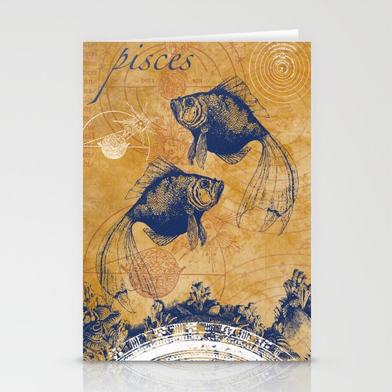 pisces | fische Stationery Cards