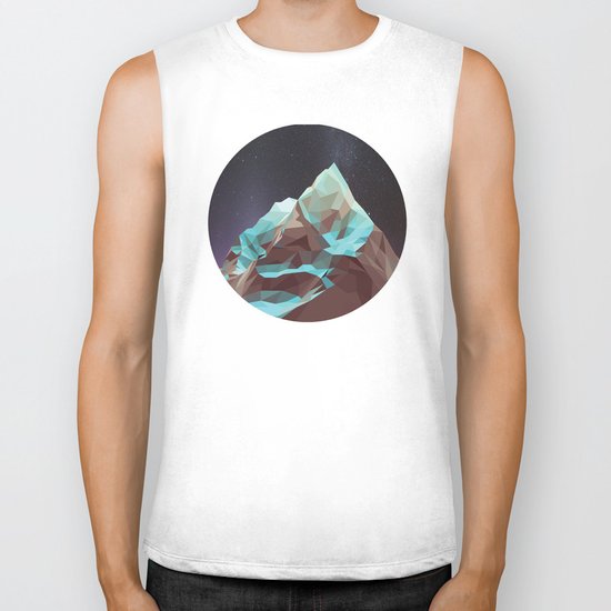 Night Mountains No. 5 Biker Tank