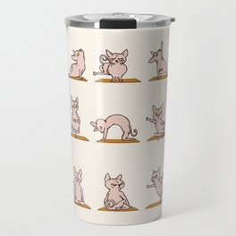 Sphynx Cat Yoga Travel Mug
