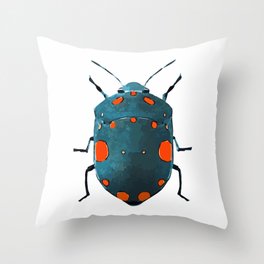 Bug One Throw Pillow