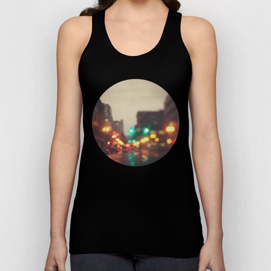 Portland In The Rain Unisex Tank Top