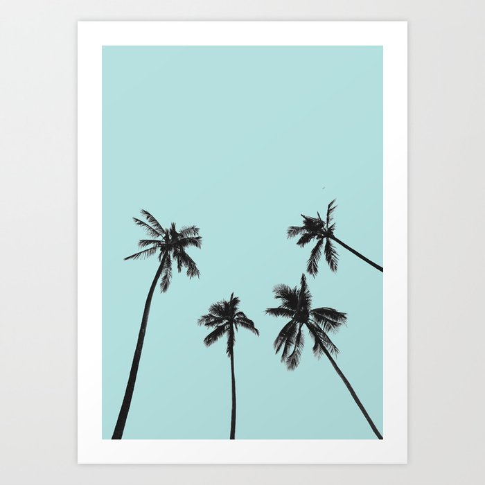 Palm trees 5 Kunstdrucke