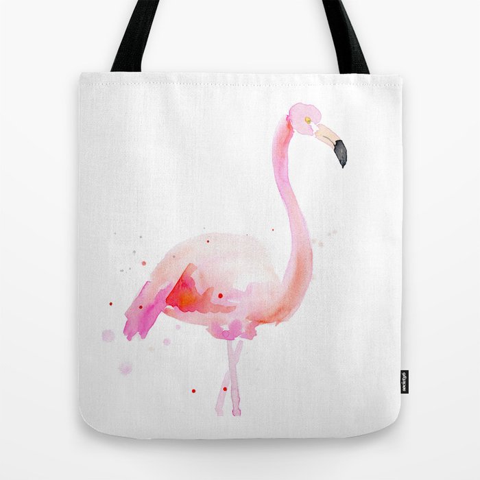 Pink flamingo tote 2025 bag