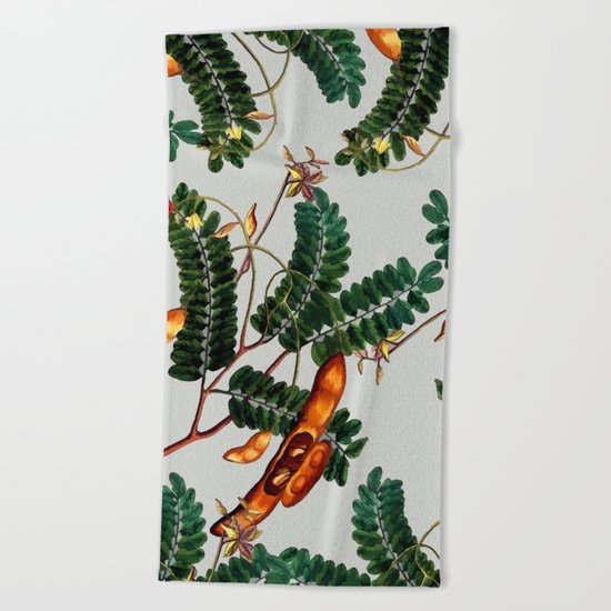 Under the Tamarind Tree #society6 #decor #buyart Beach Towel