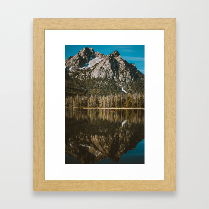 Stanley Lake Framed Art Print