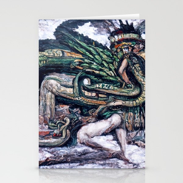 Quetzalcoatl, The Serpent God Stationery Cards