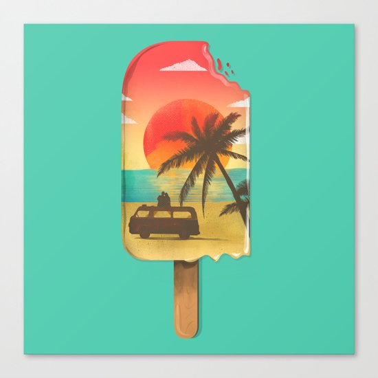 Vacation Time Canvas Print