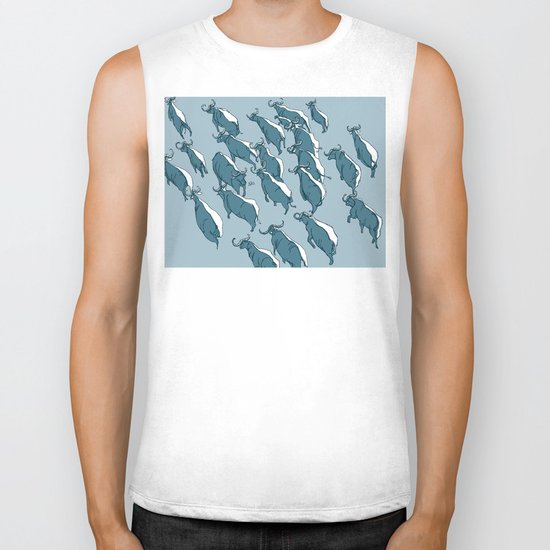defiant buffalo Biker Tank