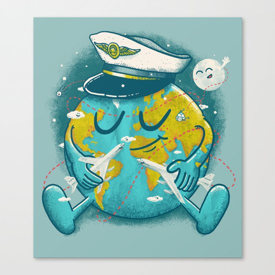 The Greatest Round Trip Canvas Print