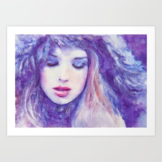 Song to the skies Art Print
