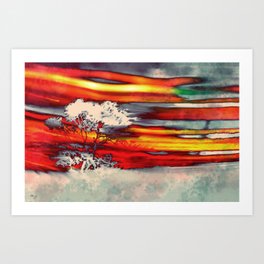 Firestorm Art Print