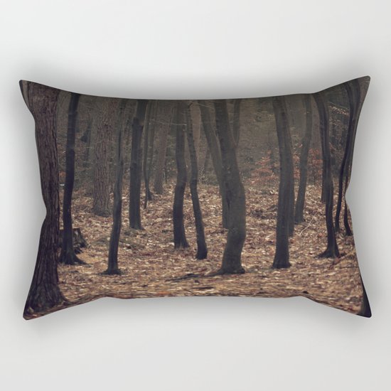 Winter magic forest Rectangular Pillow