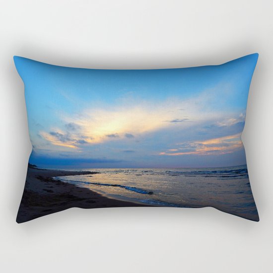 PEI Beach Sunset Rectangular Pillow