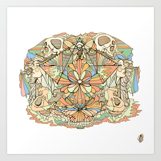 i n d i a n s u m m e r Art Print