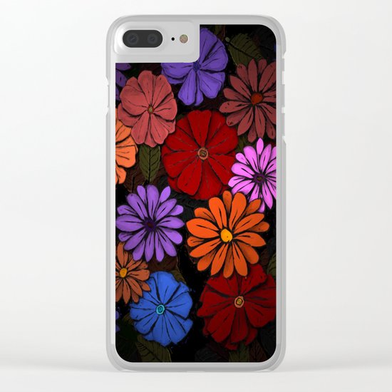 Abstract #420 Clear iPhone Case