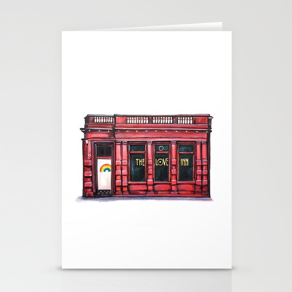 The Love Inn Stationery Cards