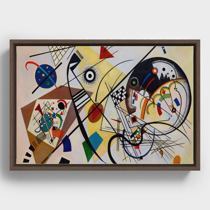 Wassily Kandinsky Framed Canvas