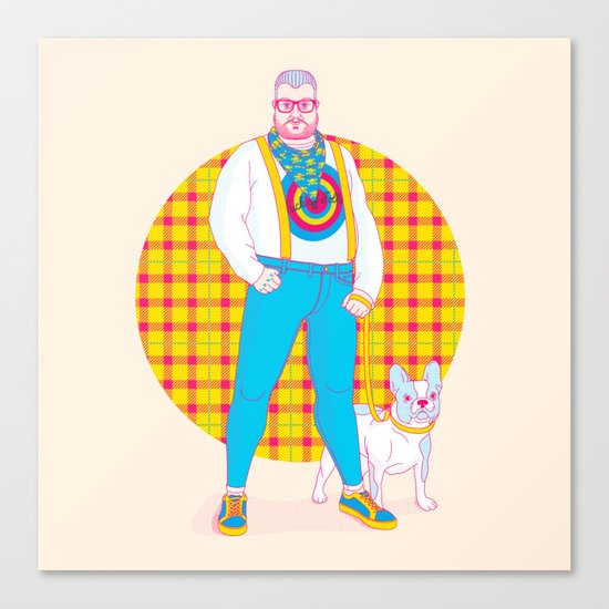 Henry the Hip Canvas Print
