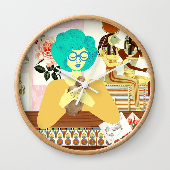 Egyptian Room Wall Clock