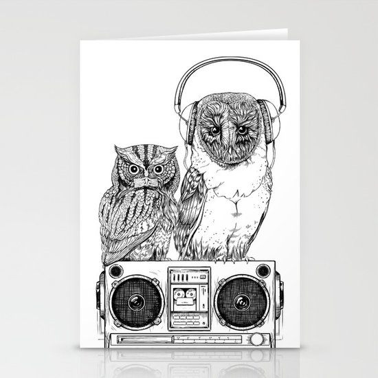 Silent Night ANALOG zine Stationery Cards