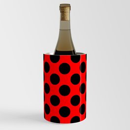 Purely Red - polka 3 Wine Chiller
