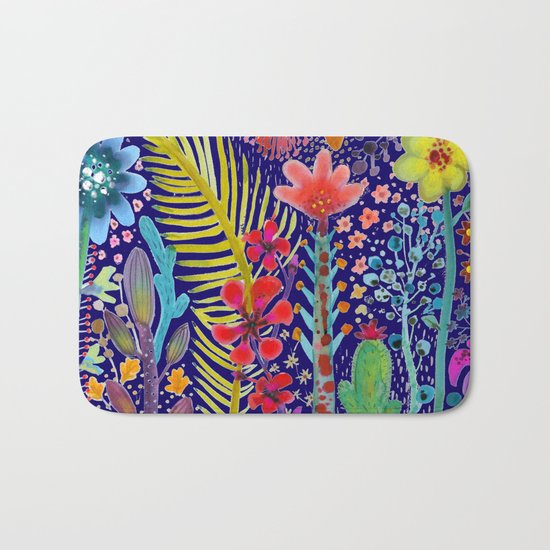 in the migthy jungle Bath Mat