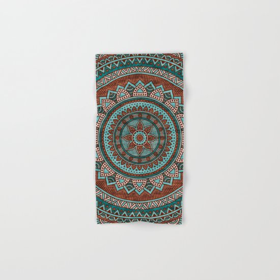 Hippie mandala 50 Hand & Bath Towel