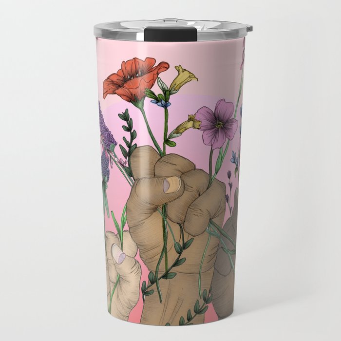 Women Bloom When They Stand Together Travel Mug