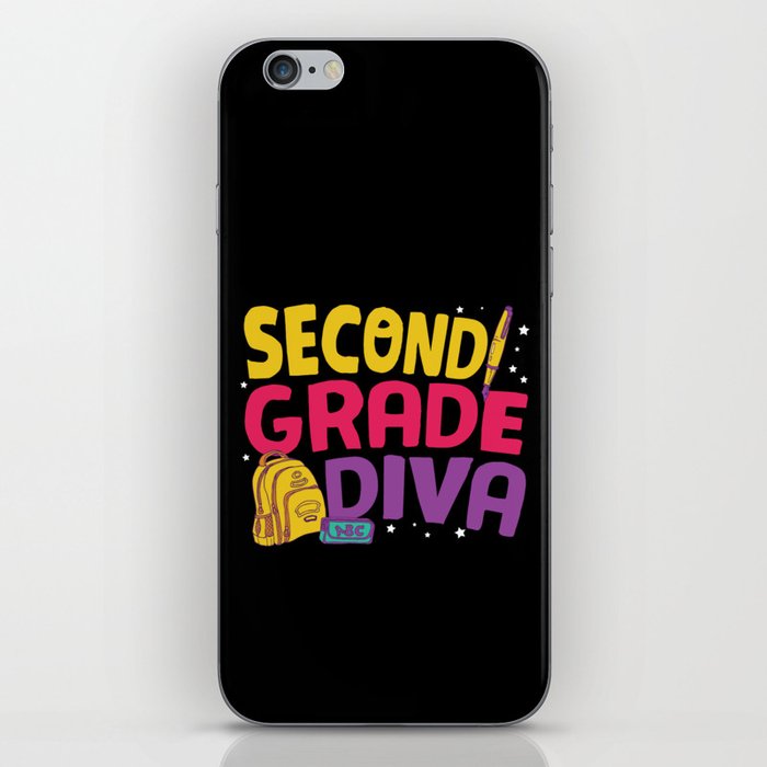 Second Grade Diva iPhone Skin
