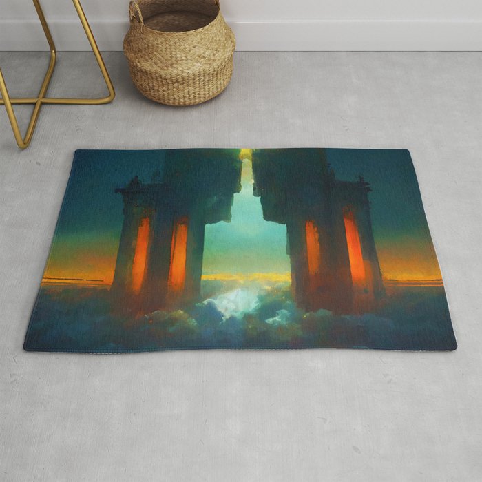 Ascending to the Gates of Heaven Rug