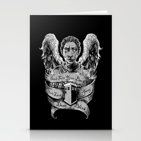 Don't Blink Stationery Cards