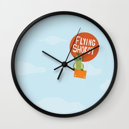 Flying Shokoy (Philippine Mythological Creatures Series) Wall Clock