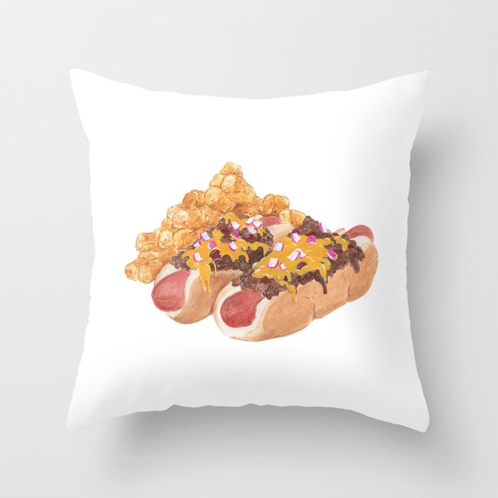 Lunch Time Throw Pillow