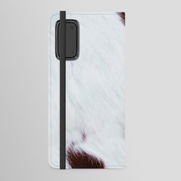 Scandinavian Minimal Modern Cow Fur (digital art) Android Wallet Case