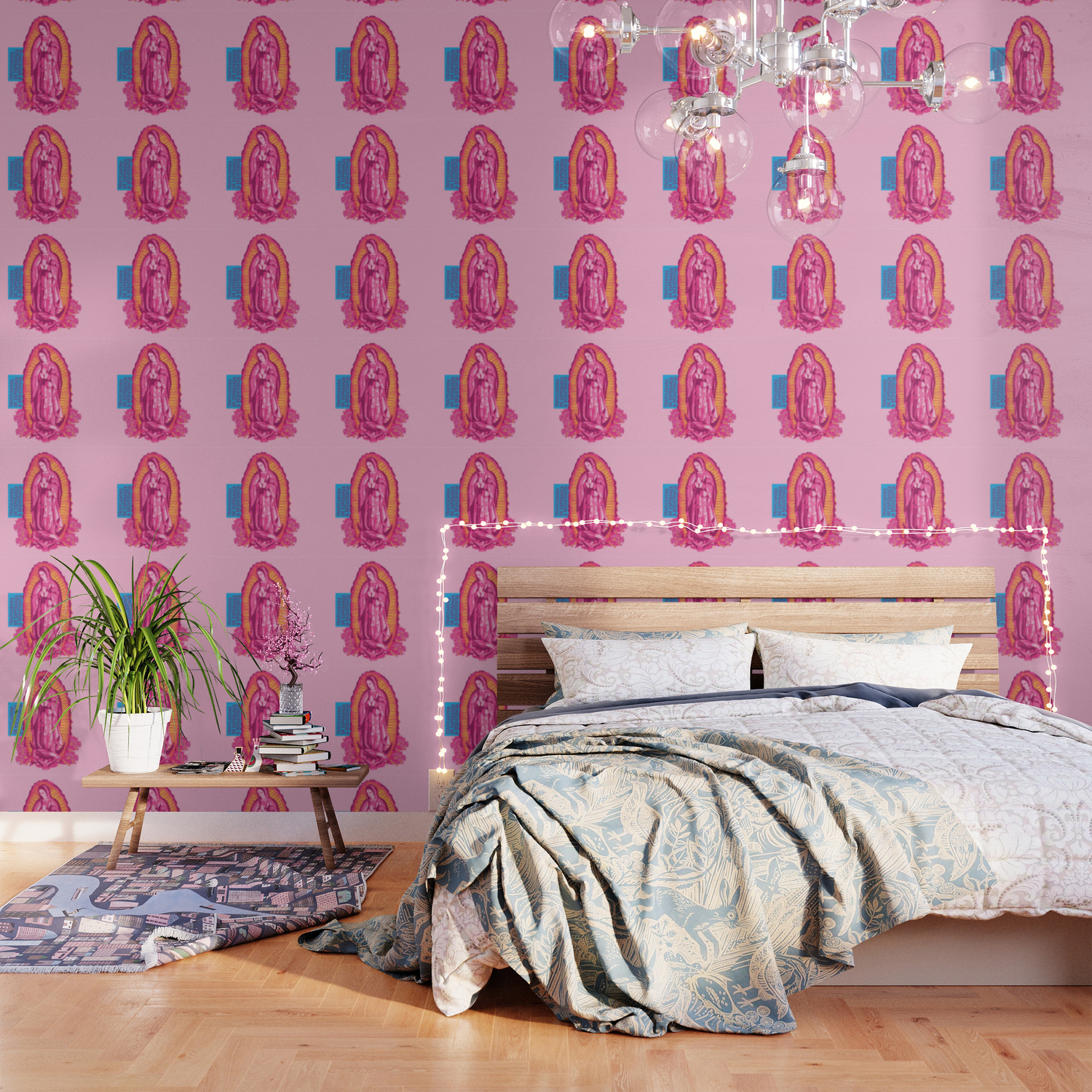 Virgen De Guadalupe Wallpaper By Copal Society6