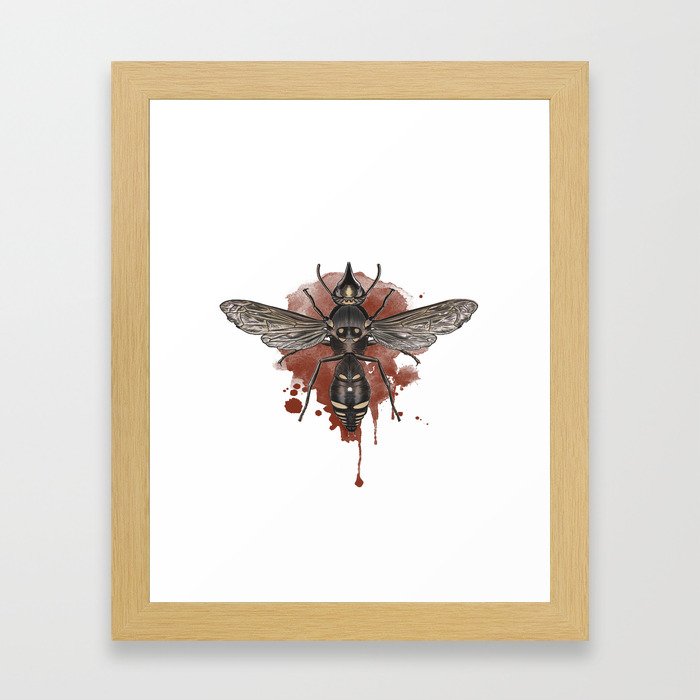 Bug 1 Framed Art Print
