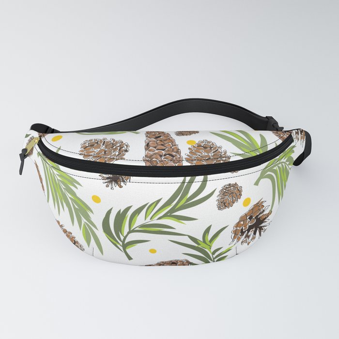#Christmas #Pattern #Pine #Snow 13 Fanny Pack