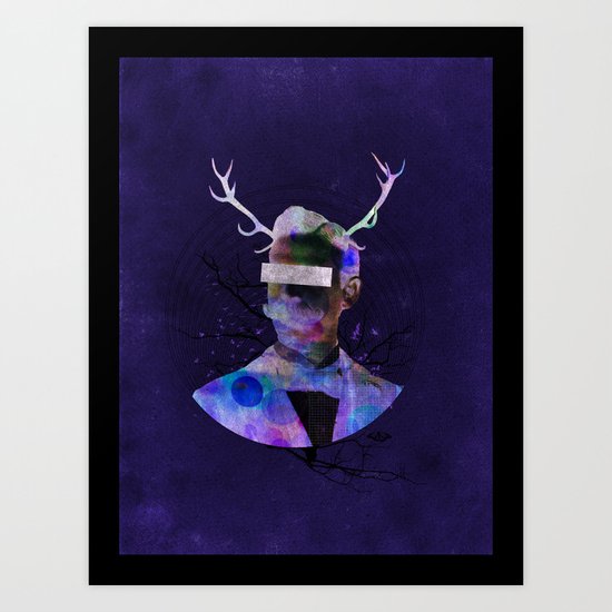 We are all flesh and bone Art Print